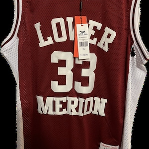 Kobe Bryant Lower Merion High School #33 Authentic Embroidered