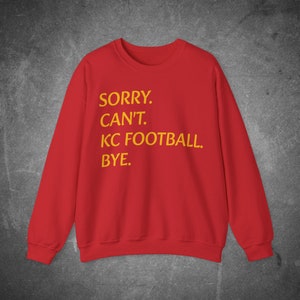 KC Football Crewneck Sweatshirt, Kansas City Chiefs Shirt, Dames Crewneck Sweatshirt, Heren Sweatshirt, KC Football Sweatshirt, Cadeau