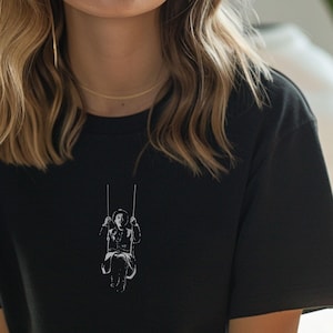 Ikiru Tee: Japanese Film Aesthetic, Iconic Character Art, Cult Movie Gift for Cinephiles - Film Lovers Tshirt, Film Industry Crew Shirts