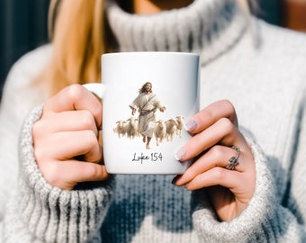 Jesus Love Mug, Bible Verse mug, Love like Jesus Mug, Youth Gift, Church Gift, Christian Mug, Religious Gift, God Is Love Mug