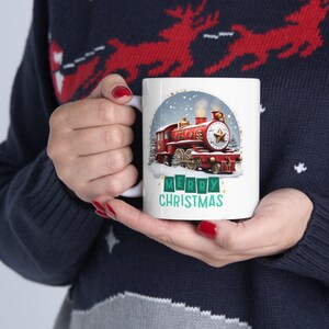 Christmas Mug, Christmas Decor Mug, Holiday Coffee Mug, Christmas Mug Gift, Secret Santa gift,Present for someone special, winter mug