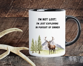 Personalized Deer Mug, Gift For Hunter, Custom Mug, Deer Coffee Mug, Hunting, Personalized Hunting Gift, Hunter Mug, Deer Hunting Mug