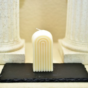 Arc Candle, Rainbow Candle, Aesthetic Candle, Handmade Candles, Soy Wax