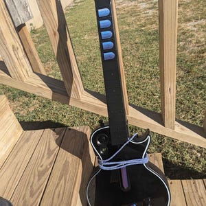 Modded Guitar Hero/Clone Hero Les Paul  Mechanical Fret Controller Clone Hero, Yarg, FNF
