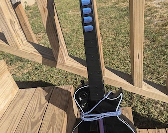 Modded Guitar Hero/Clone Hero Les Paul  Mechanical Fret Controller Clone Hero, Yarg, FNF