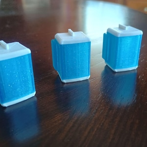 CRKD Multi Color Mech/Silicone Frets Set of 5 Guitar hero / Clone Hero / Yarg