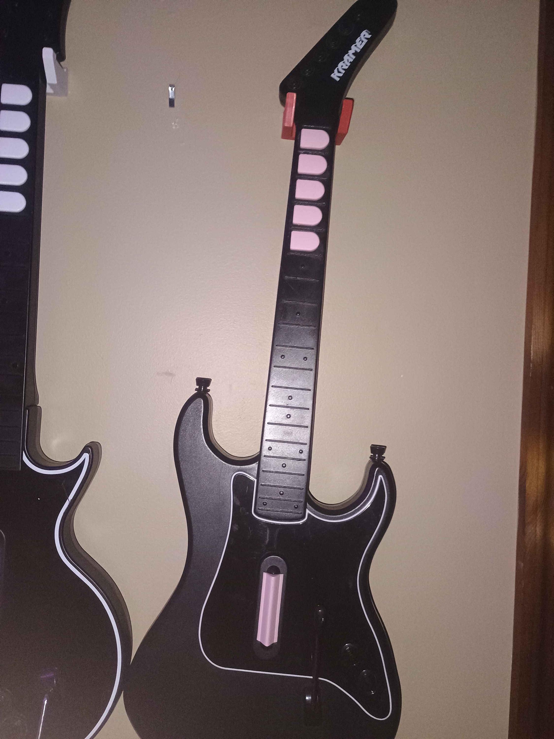 Kramer Modded Guitar Hero/clone Hero Mechanical Fret Controller