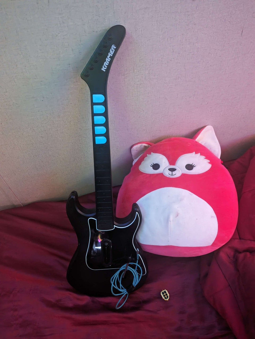 Guitar Hero / Clone Hero Mechanical Kramer Arduino Guitar Etsy