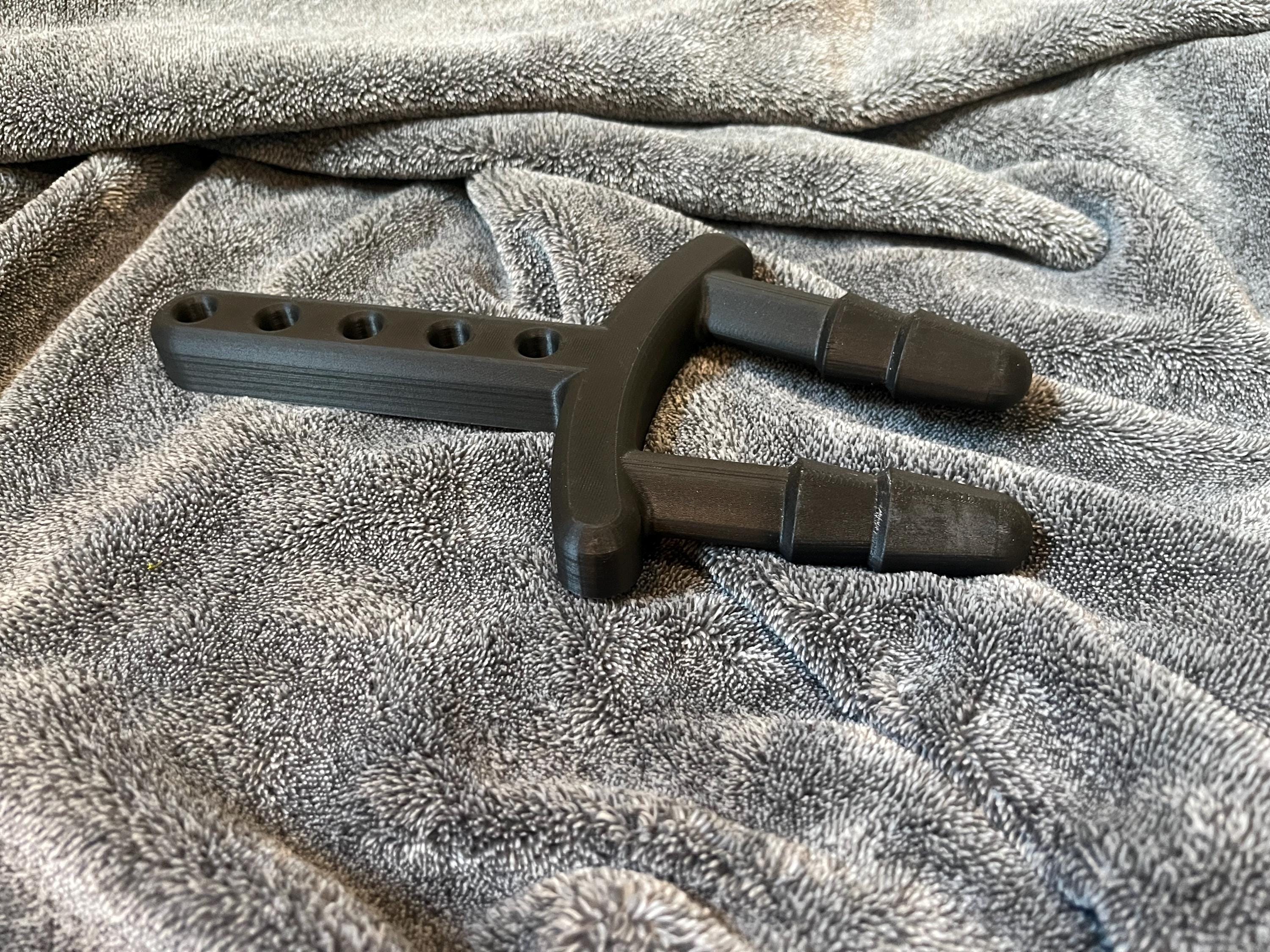 Dual Vaculock Vac-u-lock Adapter Hand Use Handle Grip Two Double