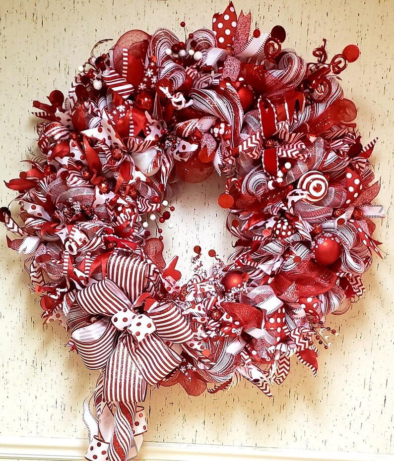 Hard Candy Christmas Wreath Etsy