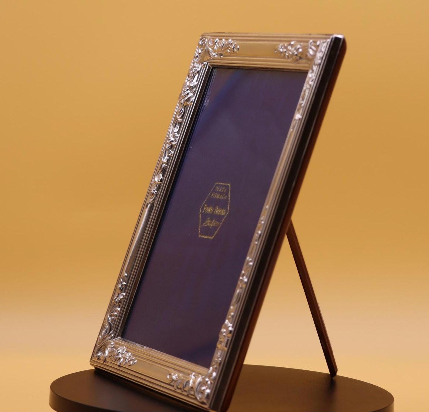 Pedro Duran。ペドロデュラン。シルバー製。銀製。置物。スペイン。黒ずみ Pedro Durán “Beatriz” Sterling Silver Photo Frame · 925 Hallmarked