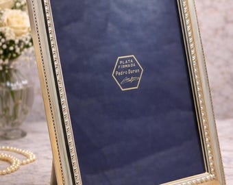 Pedro Durán “Sorolla” Sterling Silver Photo Frame · Spanish Luxury Silver · Hallmarked .925 · Vintage Collectible