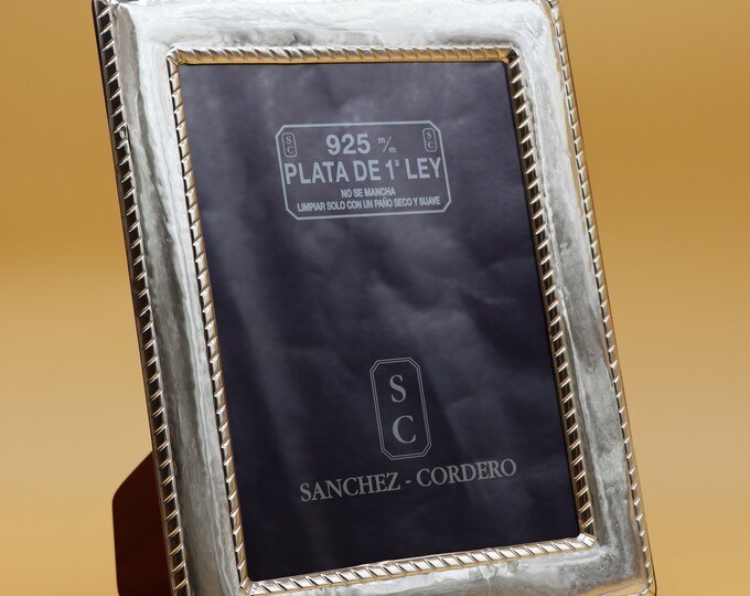 Sanchez Frame Huge Sterling Silver Photo Frame