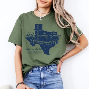 Texas Hill Country Strong T-shirt,Flood Victim T-shirt,Fundraiser T-shirt,Pray For Texas T-shirt,Texas Strong,Hill Country Flooding Survivor