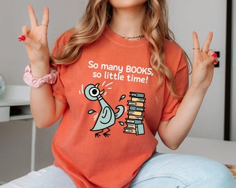 Children's Books T-shirt, Pigeon Teacher T-shirt, Kindergarten Teacher T-shirt, Back To School T-shirt, Gift For Teacher, Librarian T-shirt