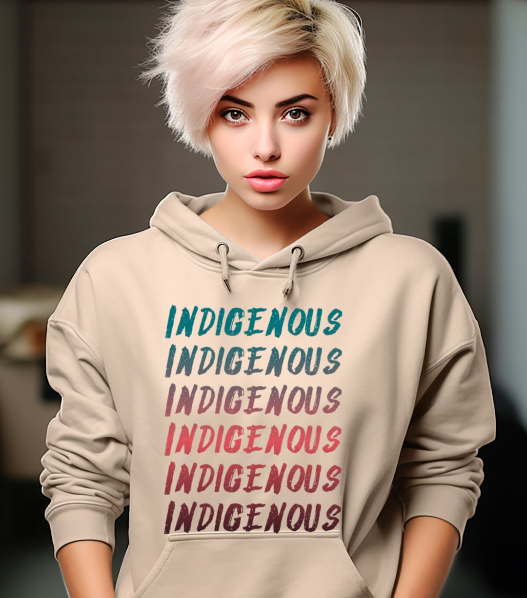 I am Indigenous 49Dzine Novelty Hoodie