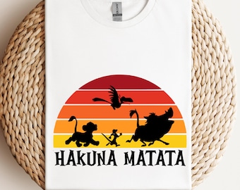 Hakuna Matata Shirt, Animal Kingdom Shirt, Disney Lion King T-Shirt, Animal Kingdom Hakuna Matata, Disney Animal Kingdom, Family Vacation