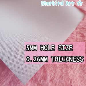 Maille pour les yeux Fursuit, sublimation thermique en PVC de 0,5 mm, aérographe, peinture à la main