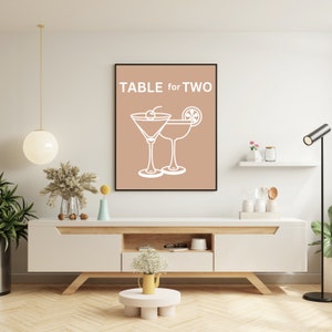 Table for Two | Wall Print | Digital Downloads