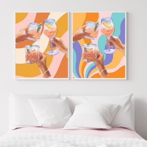 Cheers! | Colorful Wall Prints | 2 Digital Downloads