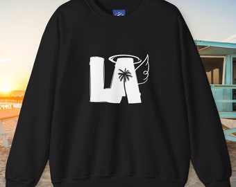 Los Angeles Sweatshirt: Angels LA Palm Tree Sweater, Malibu Santa Monica Beverly Hills Sweater