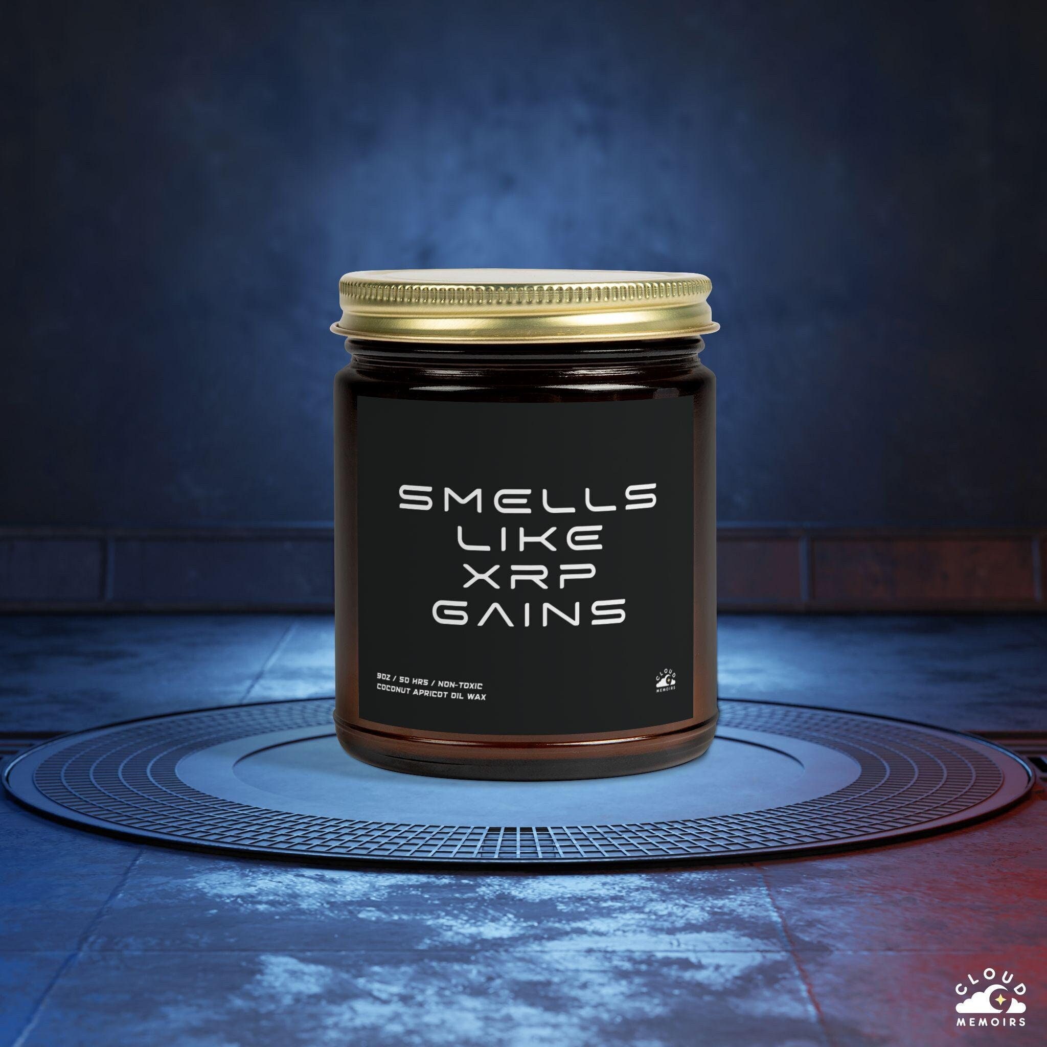 Smells Like XRP Gains Candle: Crypto Investor Financial Advisor Gift,  Coconut Apricot Wax - Etsy