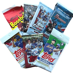Confezione da 4 carte da baseball ultra moderne al dettaglio