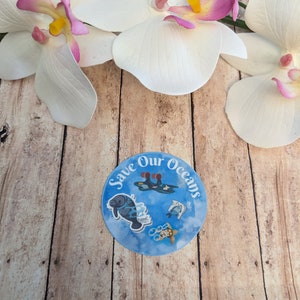 Save Our Ocean Sticker