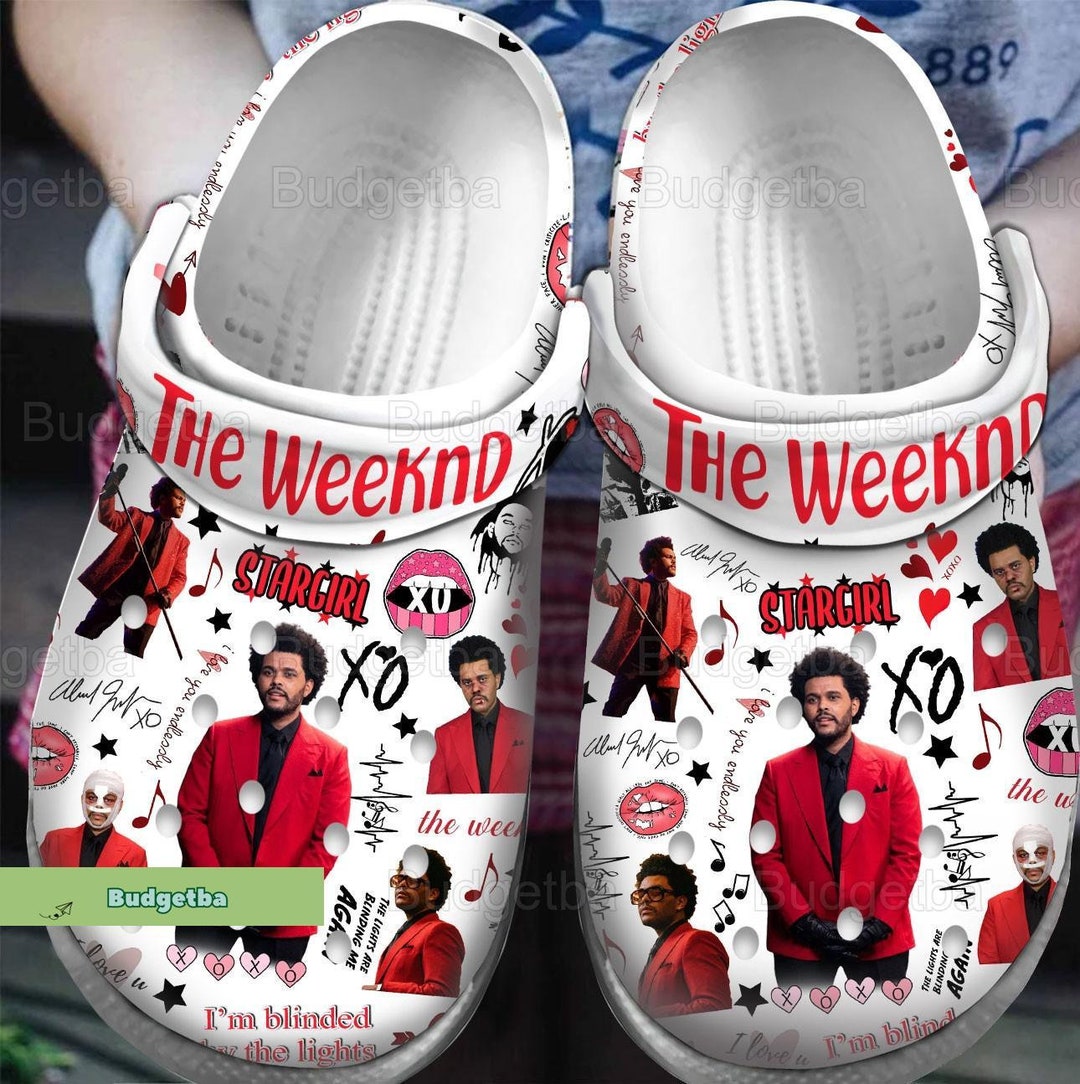 the weeknd custom shoes