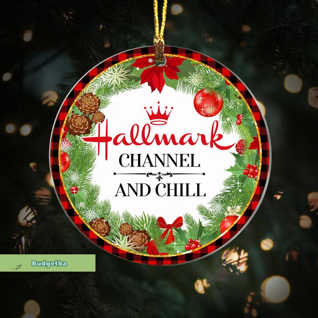 Christmas Hallmark Movies Ornament Hallmark Xmas Decor Etsy