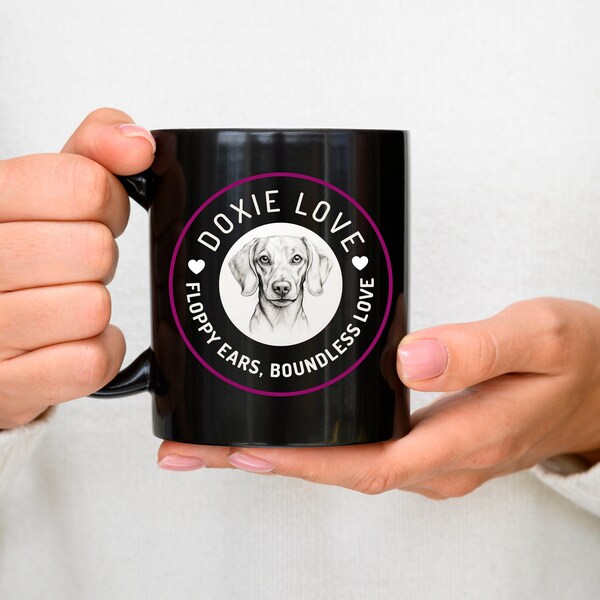 Doxie Anatomy Mug Gift Idea For Dog Lovers Gift For Doxie Dog Owner Gift Idea For Dog Lovers Dog Coffee Mug Doxie Dog Mom Coffee Mug