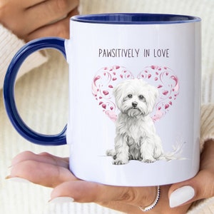 Maltese Dog Mug Unique Maltese Gift For Maltese Dog Mom Gift For Maltese Owner Gift for Maltese Dog Lover Gift for Dog walker