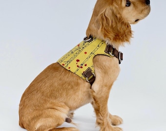Fashion Statement  Dog Harness Adjustable Handmade and Comfortable for Small to Large Dogs | Unique and Artistic Designer Dog Harness