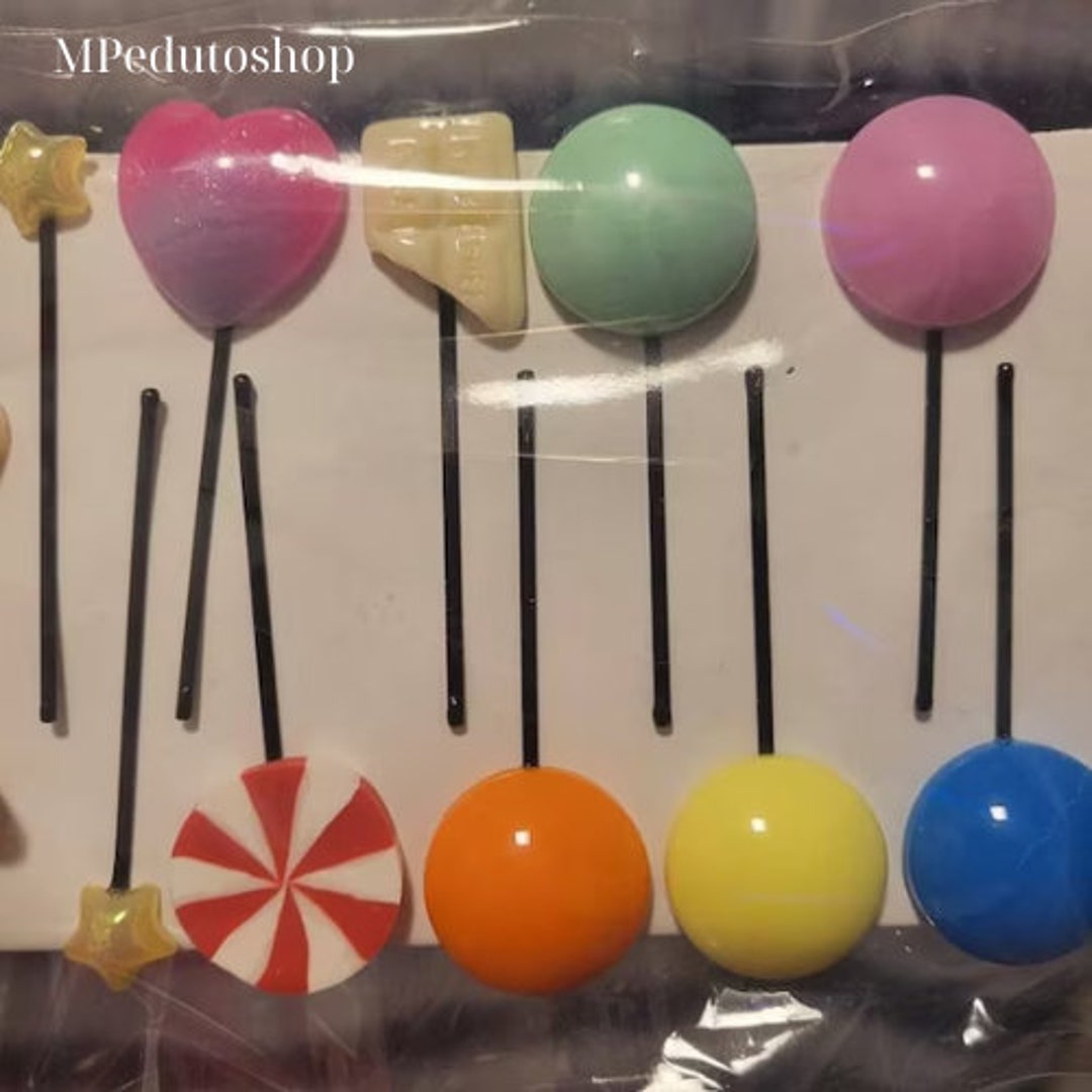 Vanellope Hair Clips Vanellope Hair Candy Vanellope Etsy