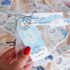 Custom Baby Shower Magnet Favors, Personalized Bottle Opener Gifts for Boys and Girls