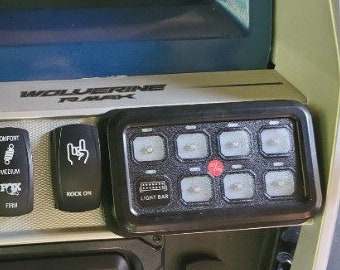 8 interrupteurs à montage sur panneau pour Yamaha RMax 1000
