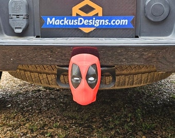 Housse d'attelage pour récepteur Deadpool
