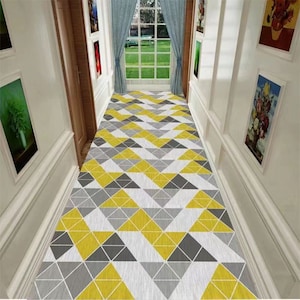 Triangles style Long corridor carpet new rugs carpets custom carpet