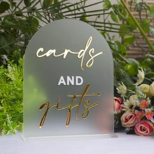 Karten und Geschenke Zeichen, Hochzeit kleines Tischschild, Hochzeit Karten und Geschenke Zeichen