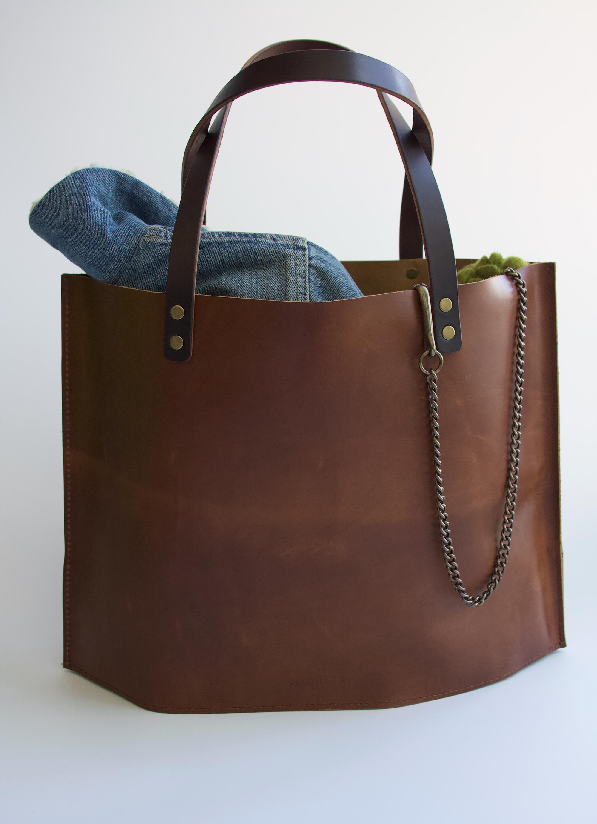 HOLLAND レザーバッグ HAND MADE IN USA ハーマンオーク レザートート 