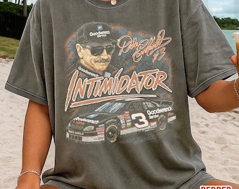 Comfort Colors Dale Earnhardt Intimidator Raise Hell Praise Dale 90s Recreation Retro Vintage Bootleg Unisex Classic T-shirt DL55