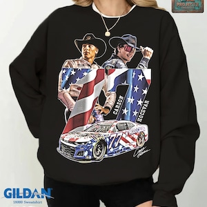 Carson Hocevar Comfort Colors Shirt, NASCAR Cup Series Graphic Tee, Number 77 Race Car T-Shirt, Vintage Motorsports Fan Gift Tee image 14