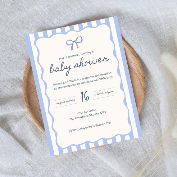 ベビーシャワー招待状テンプレート | カスタマイズ可能なデジタルダウンロード | 男の子または女の子への招待状 | ベビースプリンクル |  モダンなデザイン - Etsy 日本 ティーパーティー招待状 お誕生日のティーパーティー招待状 ベビーシャワー ブライダルシャワー 婚約 ... ティーパーティー招待状 お誕生日のティーパーティー招待状 ベビーシャワー ブライダルシャワー 婚約パーティー ロイヤルプリンセスティ