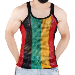 fishnet vest