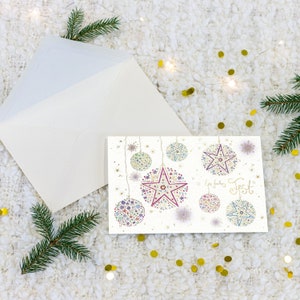 PremiumLine Weihnachtskarten 5 Stück Interaktiver DIN A5 Adventskalender mit 24 QR Code Rezepten zum Kochen & Backen Adventskalenderkarte