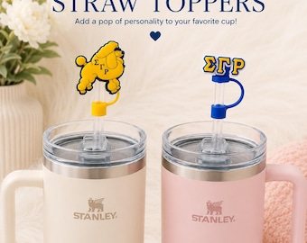 SGRho Straw Toppers