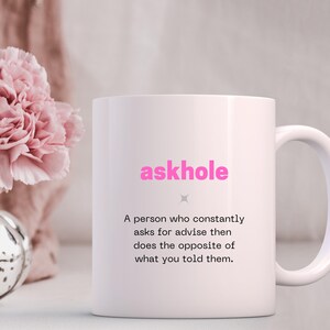 Humorous Ceramic Mug | Gift for Friend, Coffee Lover, Self-Care, Home Office, Tea Drinkers | Unique Sayings