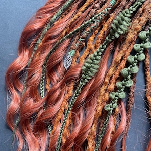 Individual order.  Boho dreadlocks| Mix  Double ended dreadlocks