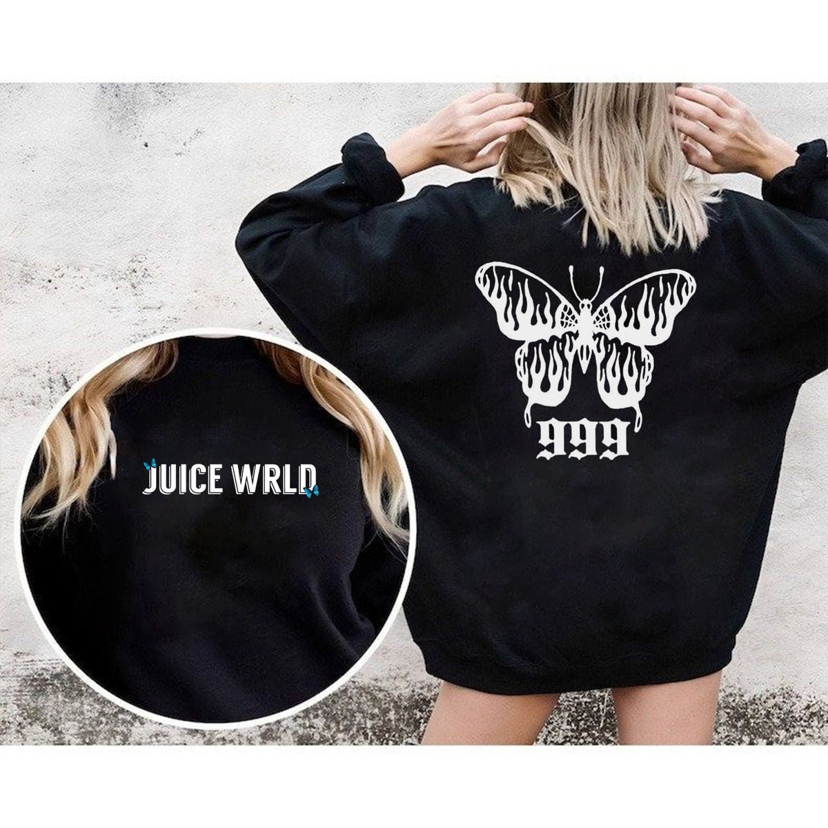 Best Selling Product] Juice Wrld 999 Future On Drugs Over The World High  Fashion Hoodie Dress