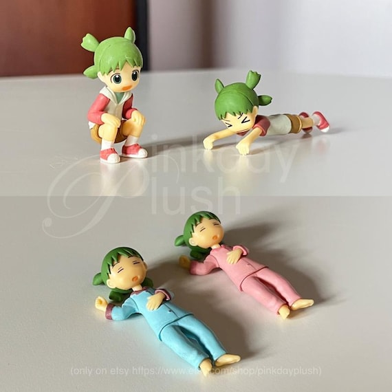 Yotsuba Koiwai Figure Set by Kaiyodo: Vol.1 Sleep & Hanging, Vol.2